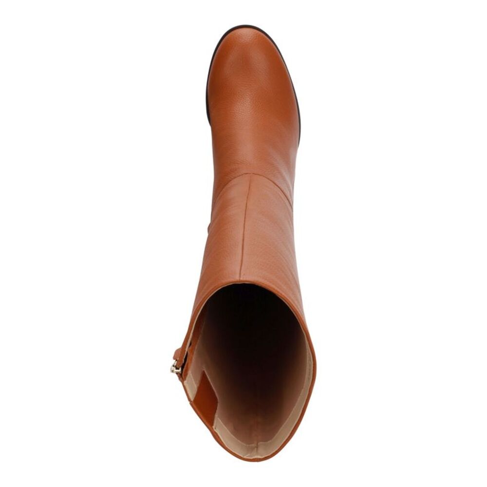 KENNETH COLE NEW YORK Womens Cognac Brown Justin 2.0 Leather Heeled Boots 7 M - Picture 3 of 4